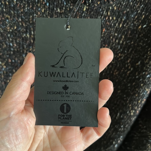 Kuwallatee Confetti cowl neck sweater M/L - Picture 5 of 7